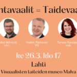 taidevaalipaneeli 26.3.2025